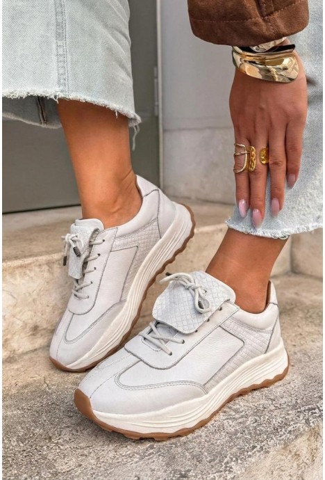 Białe sneakersy Kalesa