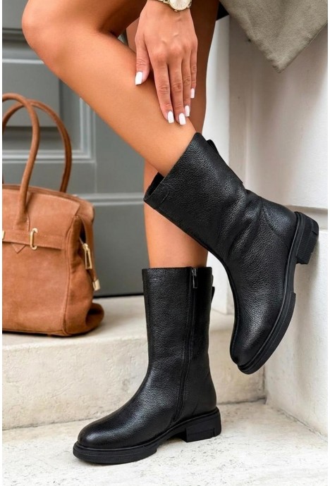 Czarne botki Anestra