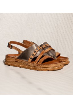 Brązowe sandały Simra