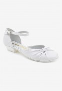 Eleganckie białe buty dla dziewczynki Mily