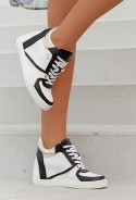 Biało-czarne sneakersy Epira