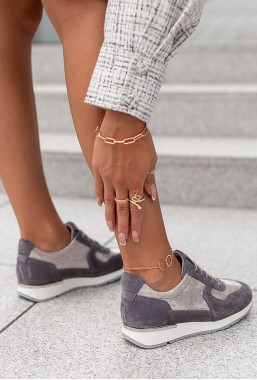 Szare sneakersy Amilia