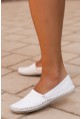 Białe espadryle Fotini