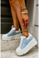 Białe sneakersy Pulse jeans